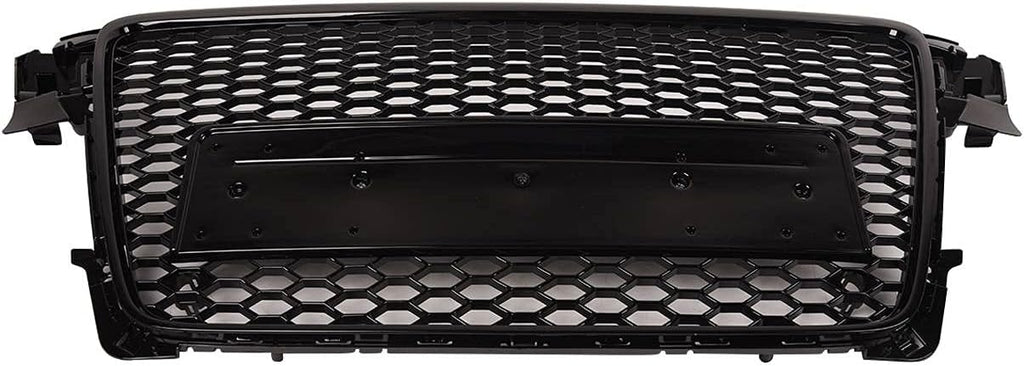 Gloss Black Front Mesh Grille for Audi A4 Sedan U779