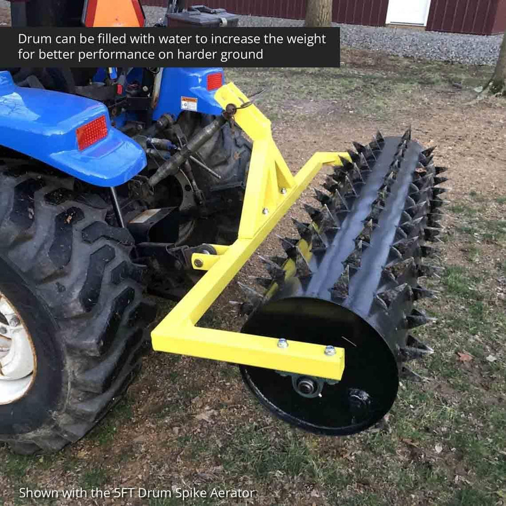 6 FT Drum Spike Aerator C3018