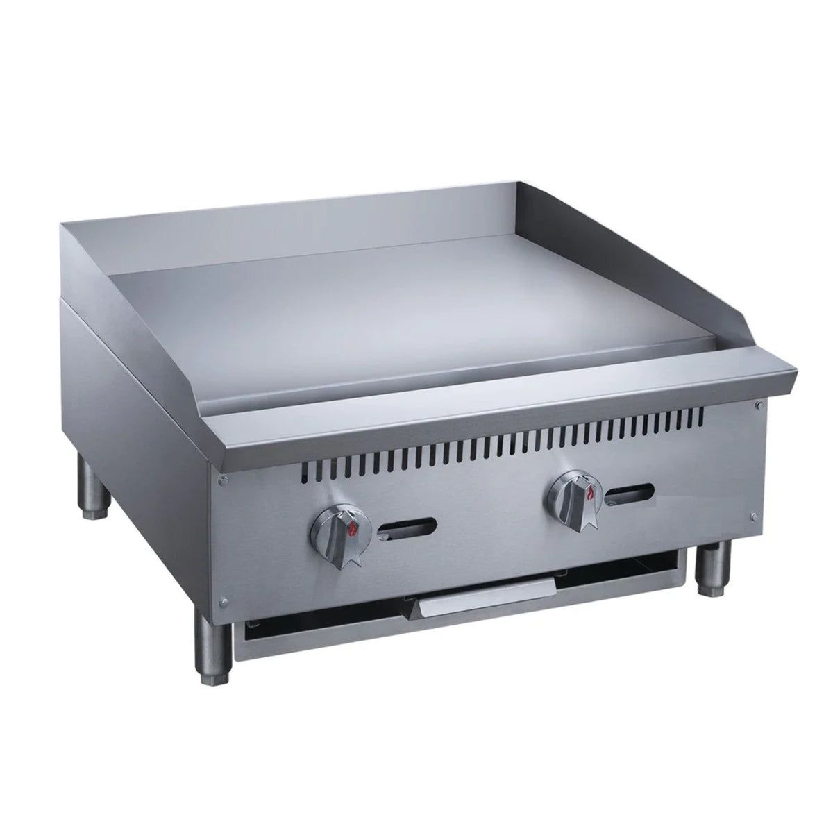 24 NG/LP Gas Manual Countertop Griddle C736