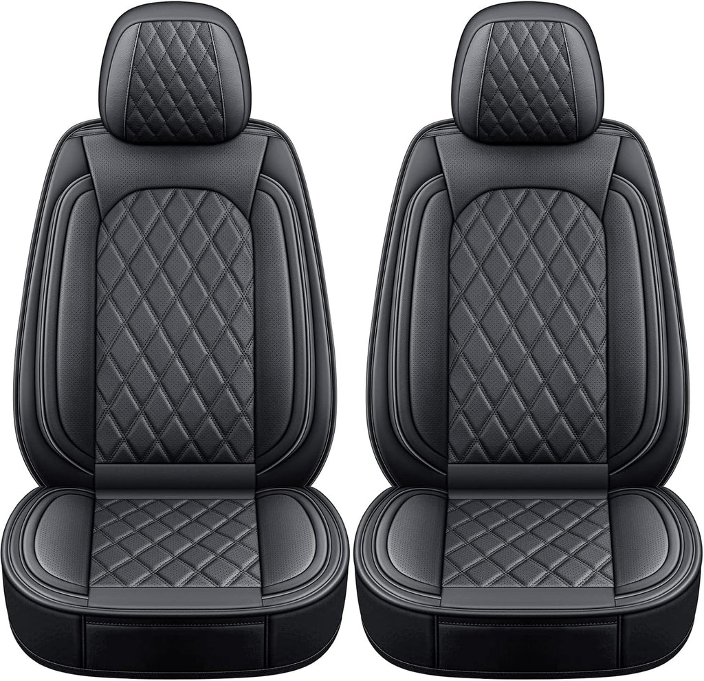 Black Breathable Seat Covers for Most Sedan Truck SUV F329441