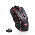 Optical Wired Ergonomic Gaming Mouse with 12 Side Buttons, 12,400 DPI U42524