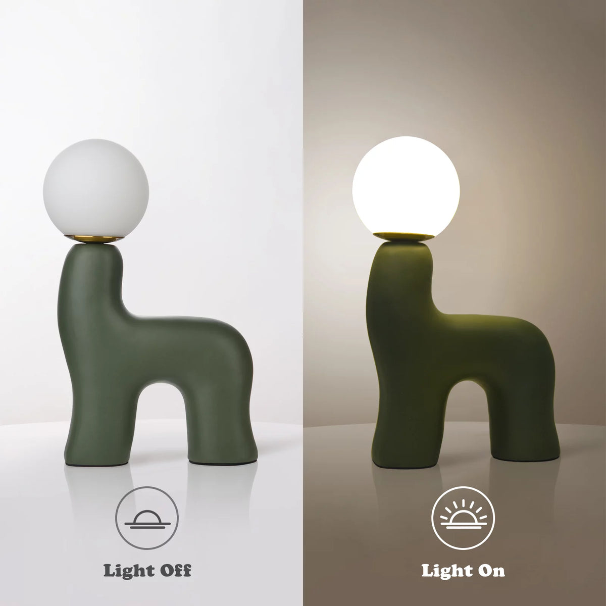 Nordic Bedside Table Lamp with Led Bulbs Z43913