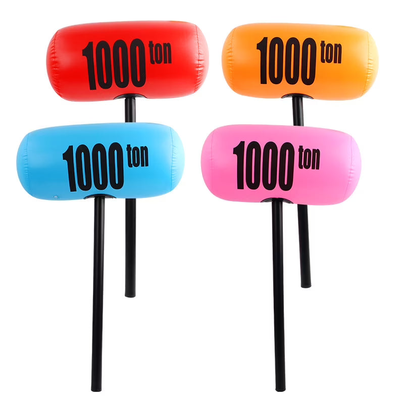 4pcs Inflatable Hammer PVC Toys Party Decor L853