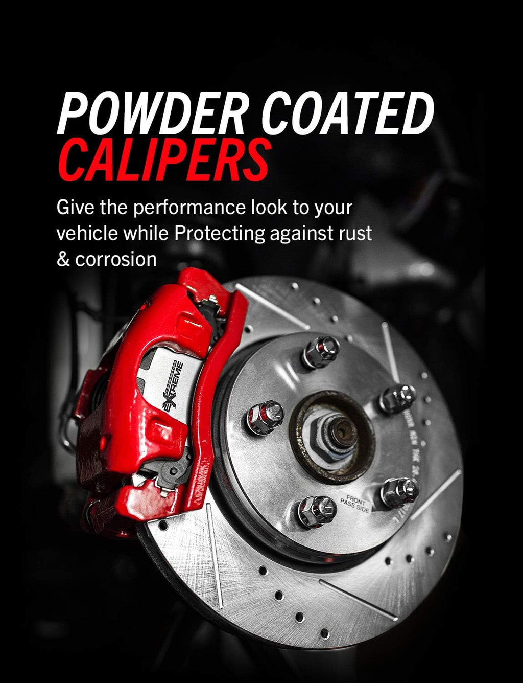 Rear Z36 Truck and Tow Brake Kit with Calipers L23041