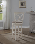 White Swivel Counter Stool Z9786