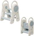 Foldable Toddler Step Stool Blue Z463
