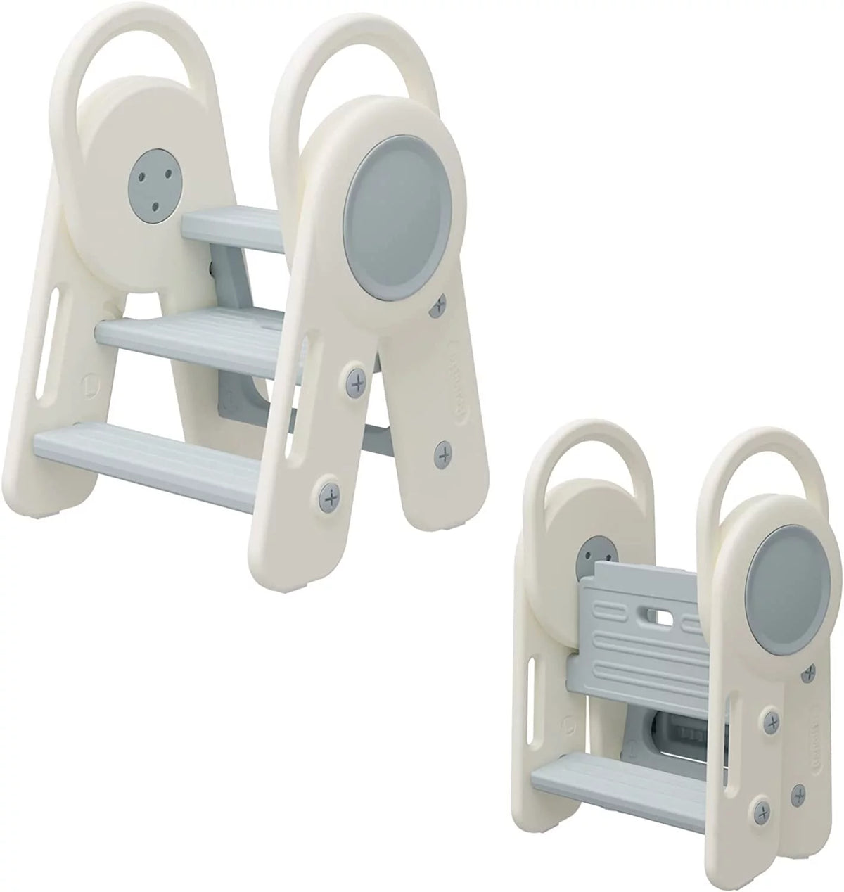 Foldable Toddler Step Stool Blue Z463