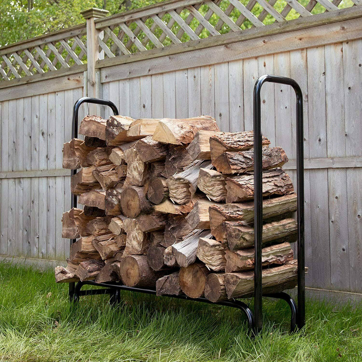 4-Foot Firewood Log Rack B782