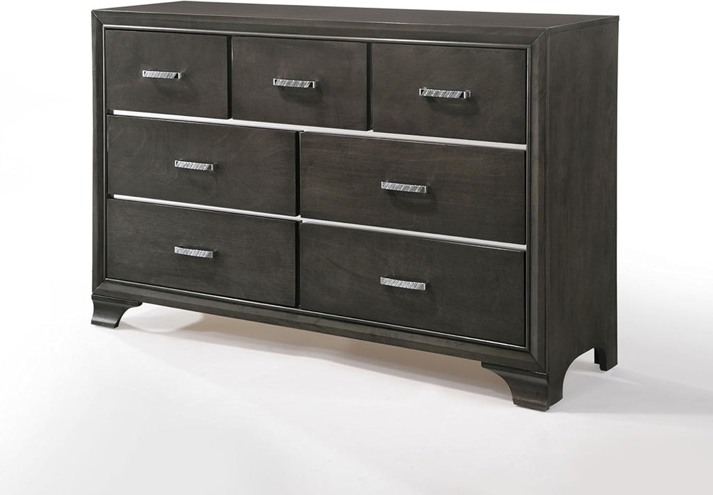 Charcoal Nightstand B889