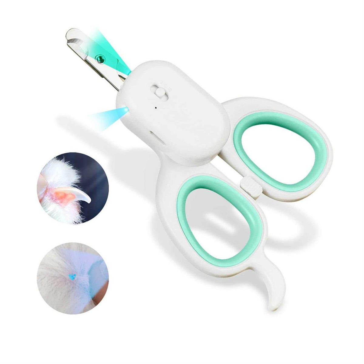 Pet Nail Clipper with LED Light O144342