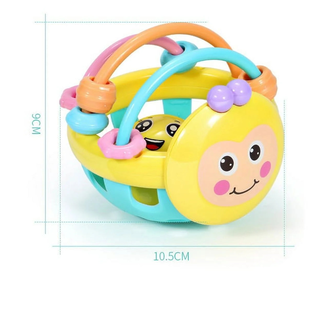Sensory Teether Toy Silicone Baby Early Educational Toys F5950