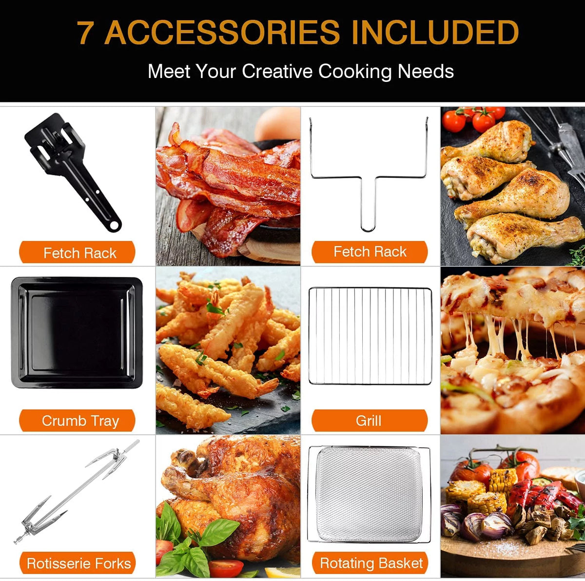 26QT Air Fryer Oven U5418
