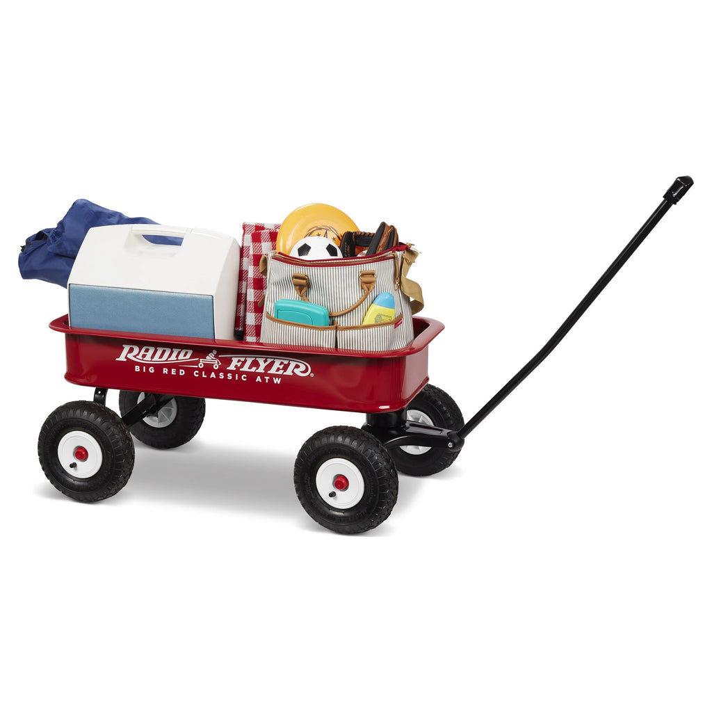 Red All-Terrain Wagon with Air Tires H2072