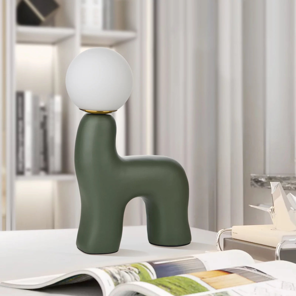 Nordic Bedside Table Lamp with Led Bulbs Z43913
