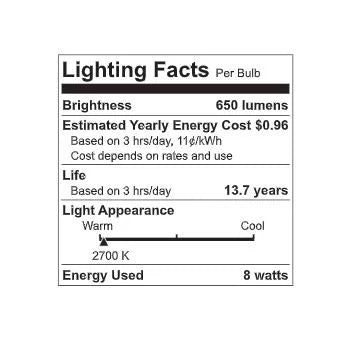 LED+ BR30 Indoor Floodlight LED Light Bulb with Battery Backup, Soft White, 1 Pack X134105