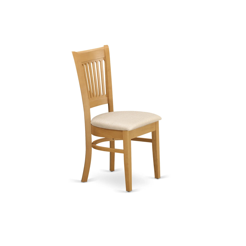 3-piece Wood Dining Set with Slat Back Chairs Y8142