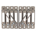 Stainless 10 Pack E-Track Single Strap Anchors G4909
