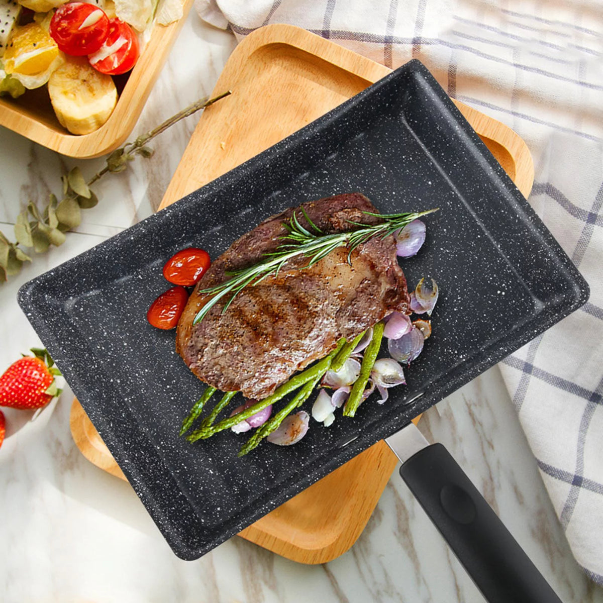Frying Pan with Handle W2345