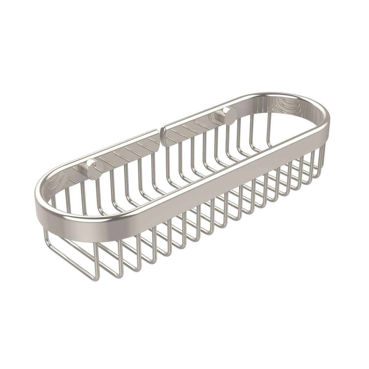 Oval Toiletry Wire Basket Polished Nickel R8340