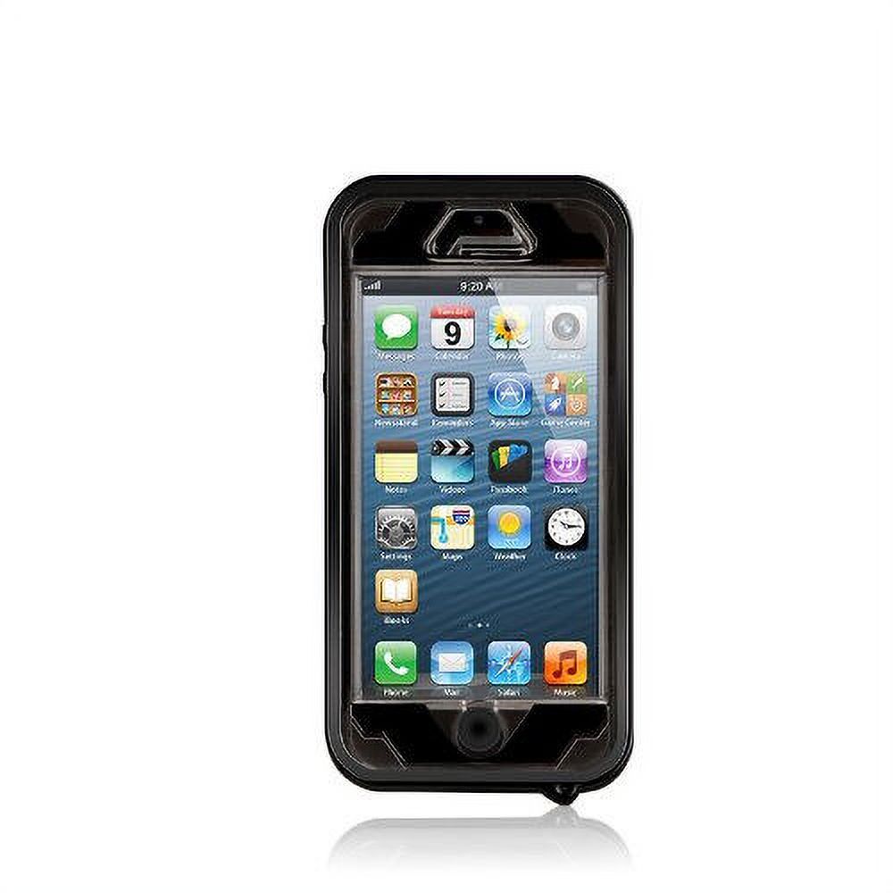 Black Clear TPU Hard Case for iPhone 5 5S X70234