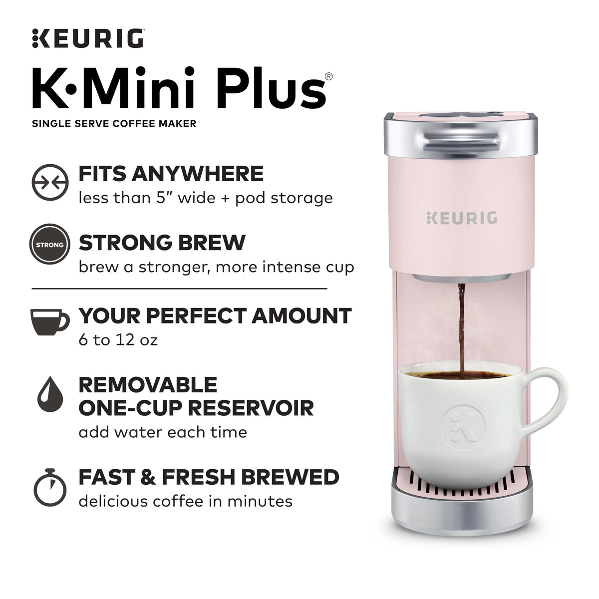 Single Serve K-Cup Pod Coffee Maker Q92979