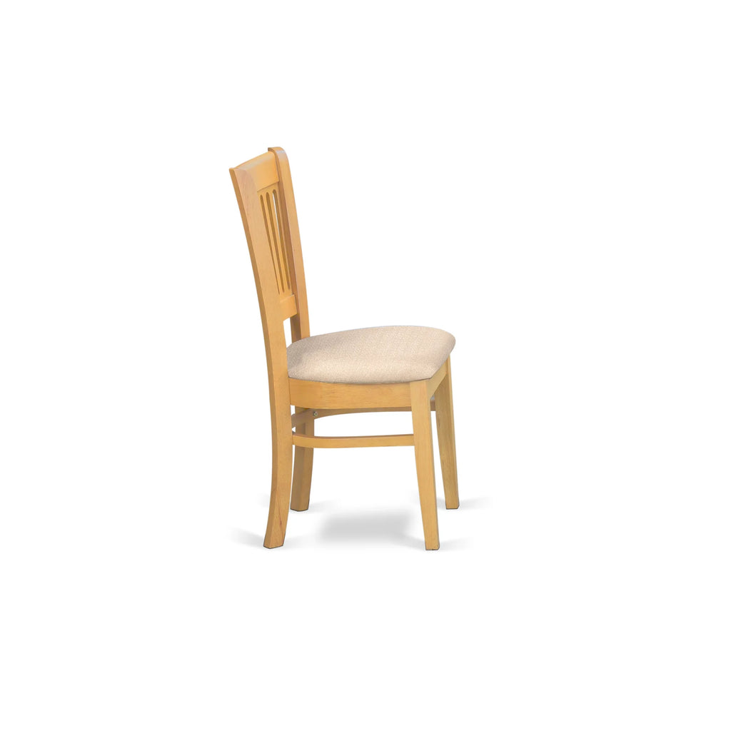 3-piece Wood Dining Set with Slat Back Chairs Y8142