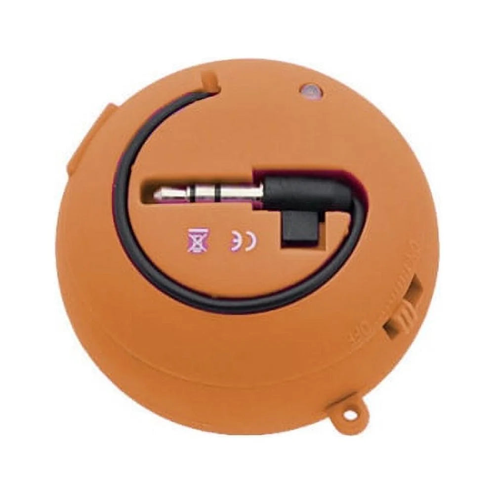 Orange Portable Rechargeable Multimedia Speaker Y1338