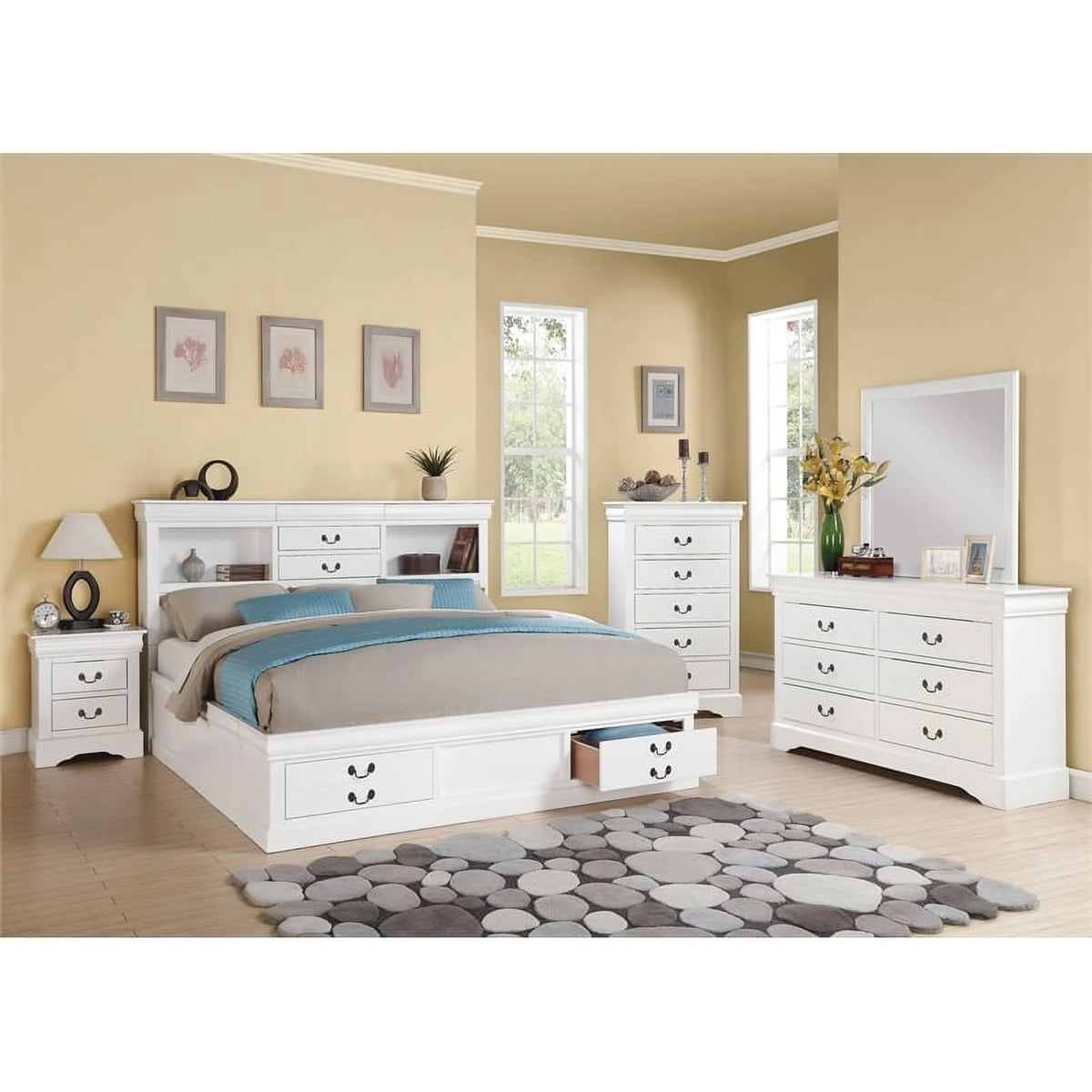 Queen Bed D4952