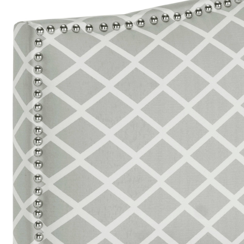 Grey/White King Headboard Q664428