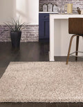 Taupe Shag Rug 7' x 10' Q3961