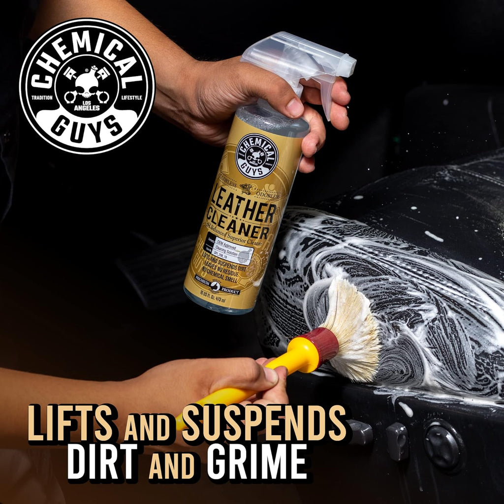 Leather Cleaner, 1 Gal Pack of 2 D809