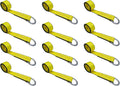 2 in x 10’ Blue 8-Pack O-Ring Trailer Tie Down Lasso Strap S7020