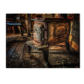 Liberty Wood Stove Canvas Art U62217