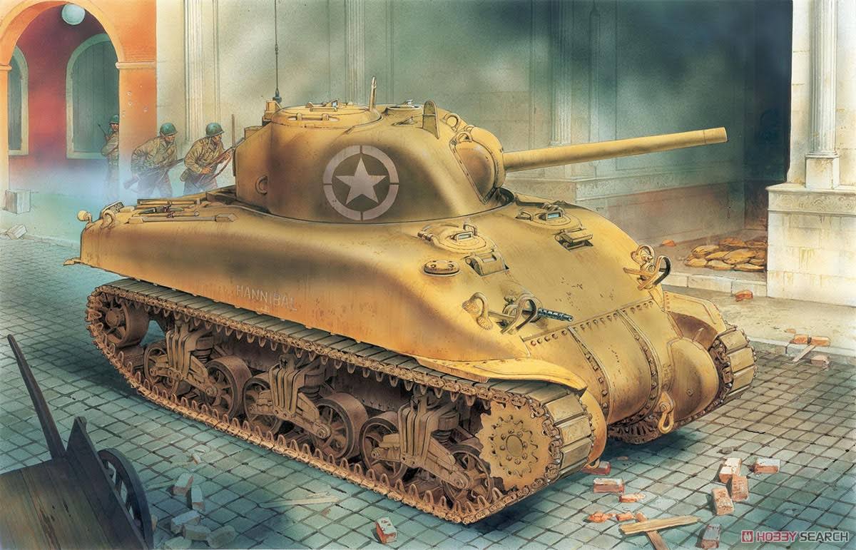 1/35 Scale U.S. M4A1 DV W646