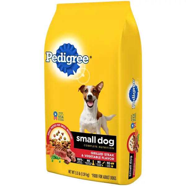 Grilled Steak & Vegetable Flavor Small Dog Adult Dry Dog Food U9875