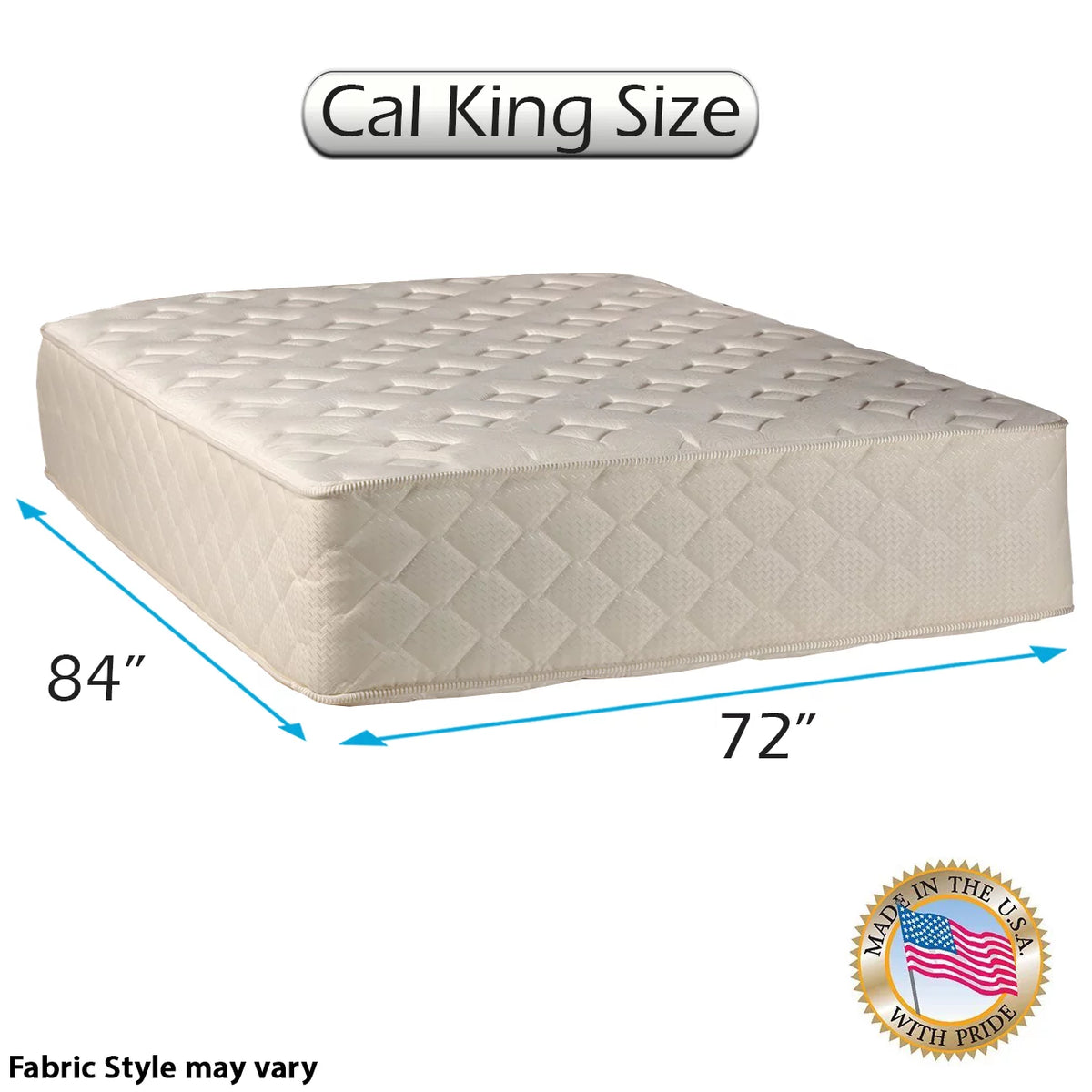 California King Size Firm Innerspring Mattress with Cover J28093
