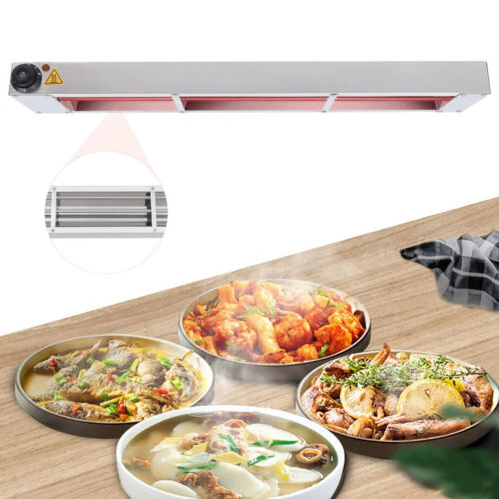 36" 600W Overhead Bar Heater Food Warmer Q517
