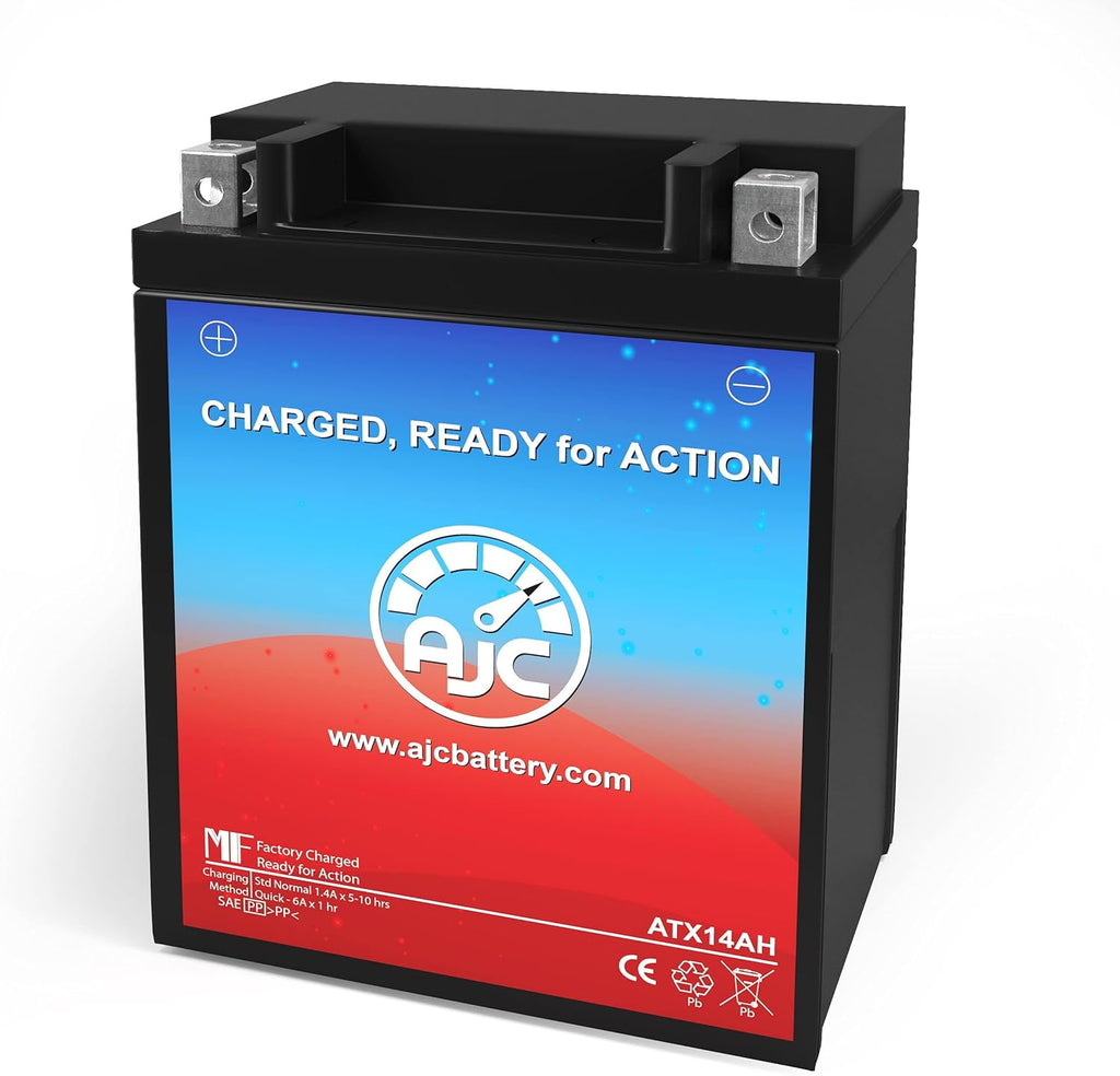 Replacement Battery Pack of 2 for Polaris Trail Boss 330 ATV (2003-2013) K8615
