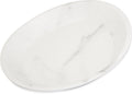 Marble Melamine Coupe Plate 12/Case V23057