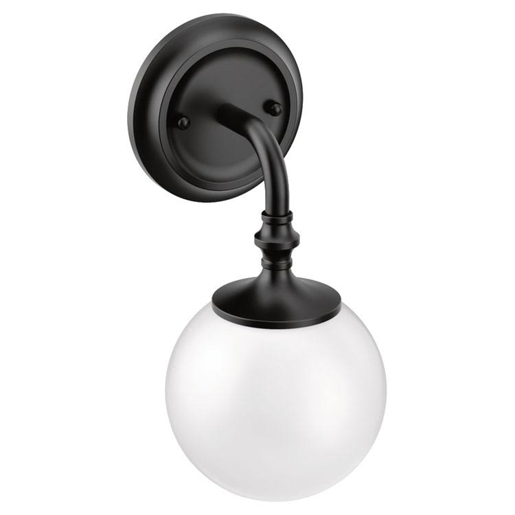 Matte Black Bath Sconce Light E8559