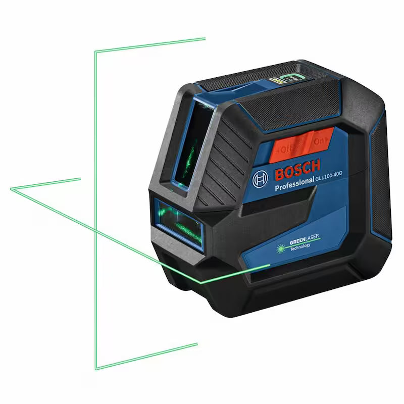 100 ft. Green Self Leveling Laser Level with Carrying Case L528