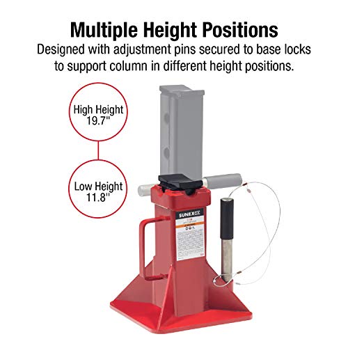 10-Ton Pin Type Jack Stands V243