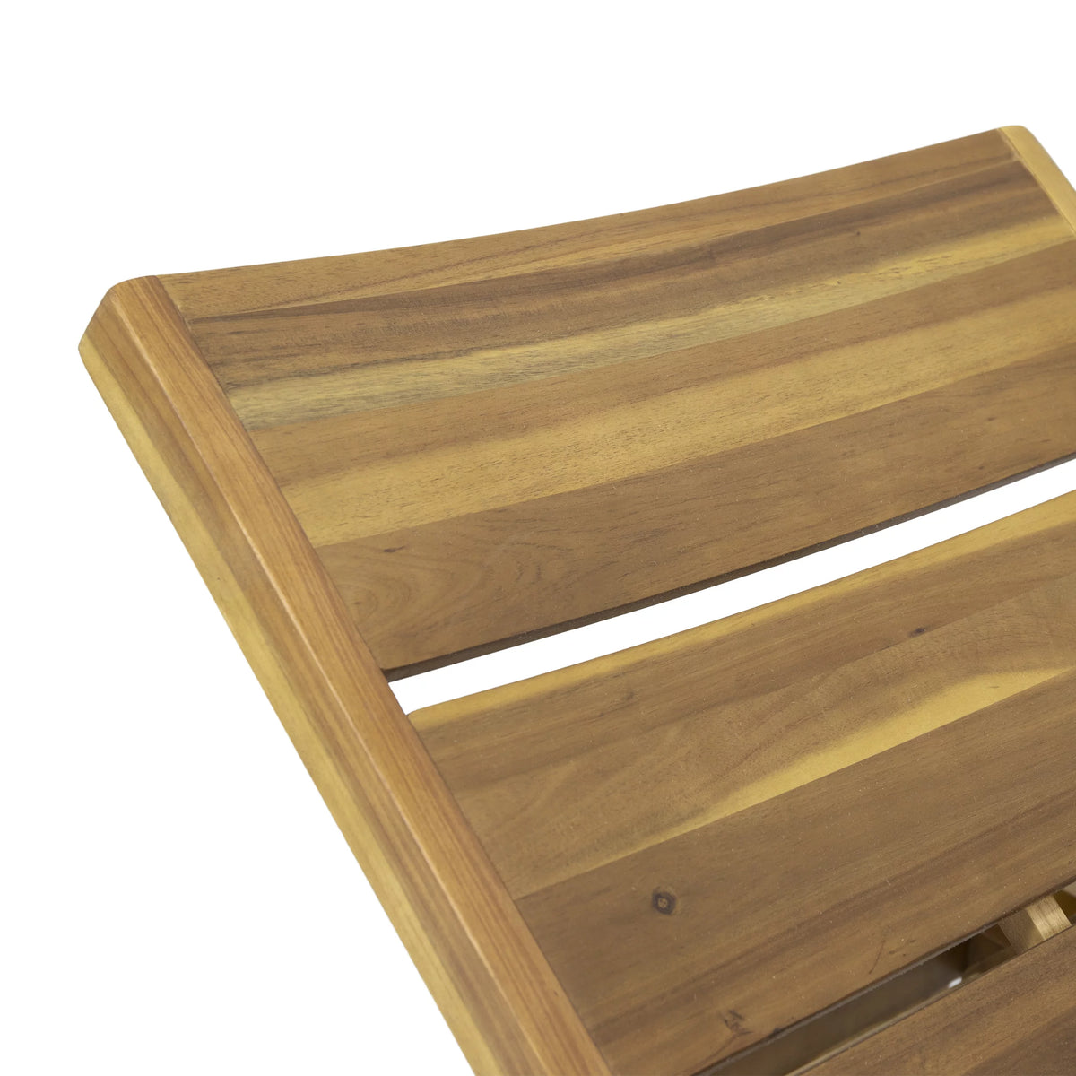 Wood and Iron Chaise Lounge E61097