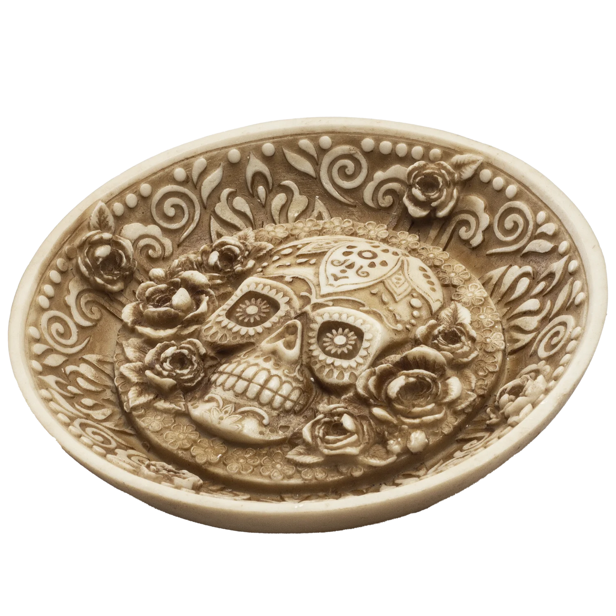 Incense Burner Resin Figurine Dish J107