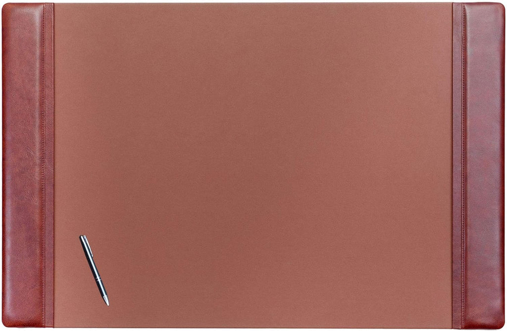Chocolate Brown Leather Desk Pad U54711