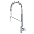 Single Handle Pull Down Kitchen Sink Faucet, Chrome F878