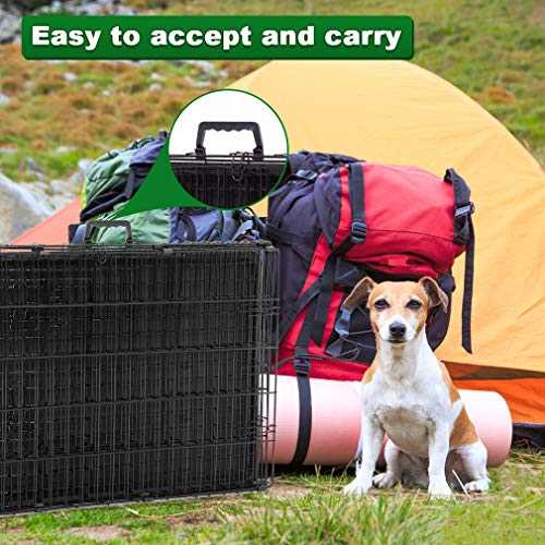 24 30 36 42 48 Inch Folding Wire Dog Crate C7050