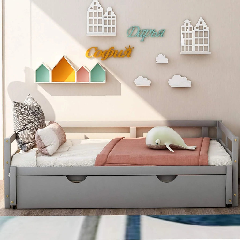 Grey Daybed with Trundle C585155