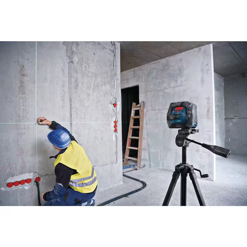 100 ft. Green Self Leveling Laser Level with Carrying Case L528