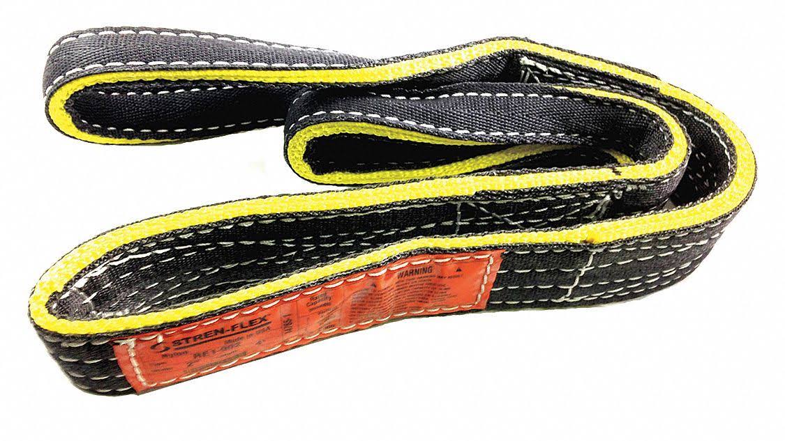 4 In W x 18 Ft Nylon Web Sling B53541